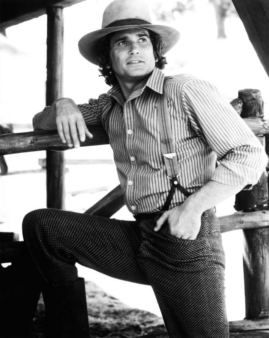  Michael Landon hat den Reporter getroffen