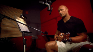   Dwayne Johnson heeft een solide muziekcarrière opgebouwd