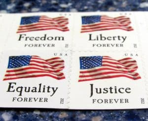 Les timbres Forever peuvent toujours être utilisés à tout moment