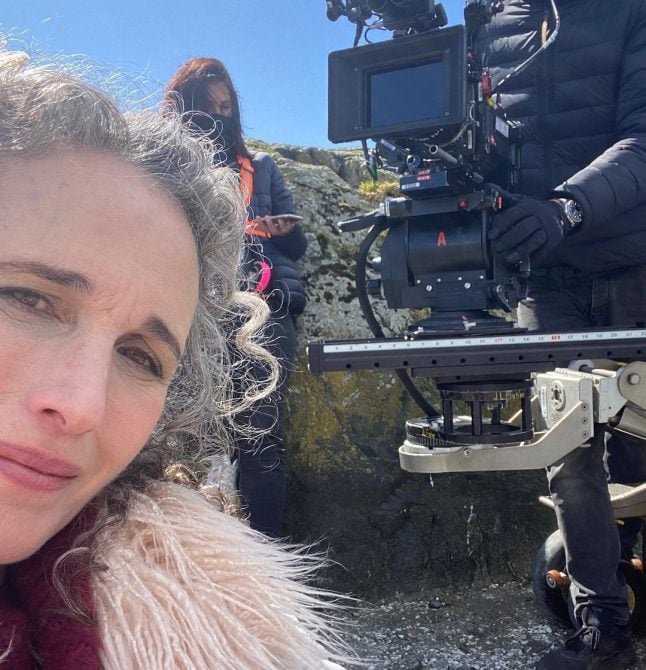 Margaret Qualley i Andie MacDowell