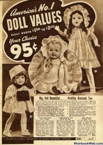 Un catalogo Sears del 1937 che offre prezzi e offerte molto diversi da quello's seen today