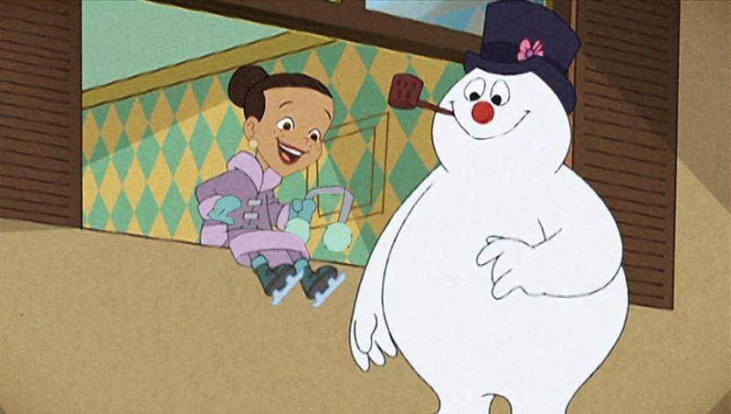   LEGENDA FROSTY THE SNOWMAN, l-r: Sara, Frosty the Snowman, 2005