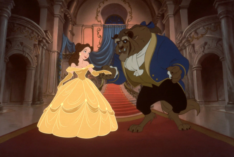  BEAUTY AND THE BEAST, BEAUTY AND THE BEAST, Belle (stemme: Paige O'Hara), Beast (voice: Robby Benson), 1991