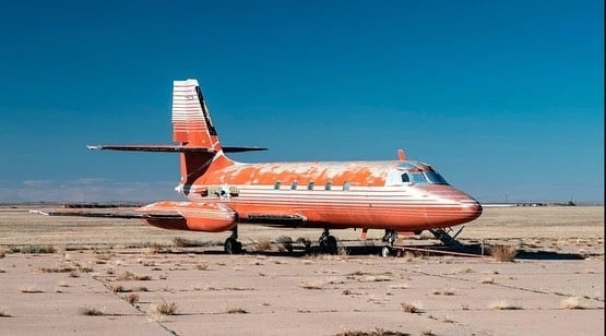  Elvis Presley Lockheed lėktuvas