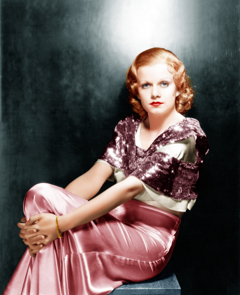 FEMME ROUGE, Jean Harlow, 1932