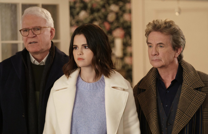 AINULT Mõrvad HOONES, vasakult: Selena Gomez, Steve Martin, Martin Short, Performance Review'
