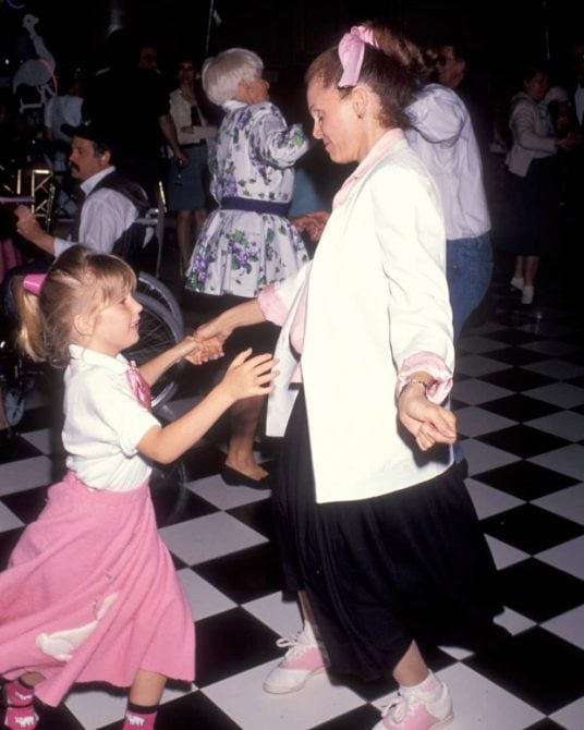   Valerie Harper y su hija