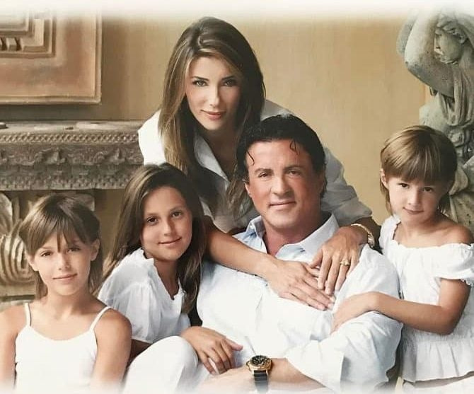 La rottura delle figlie di Sylvester Stallone