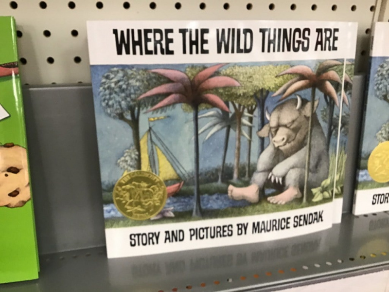 Onde estão as coisas selvagens "Where the Wild Things Are" Book maurice sendak