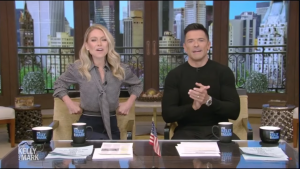   Us presentem Live with Kelly and Mark