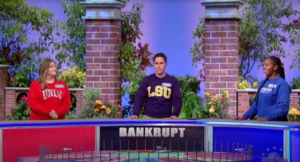   Wheel of Fortune meletakkan banyak perkara pada minggu kolej ini