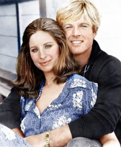   THE WAY WE WERE จากซ้าย, Barbra Streisand, Robert Redford