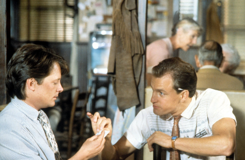 DOC HOLLYWOOD, Woody Harrelson, Michael J. Fox, 1991