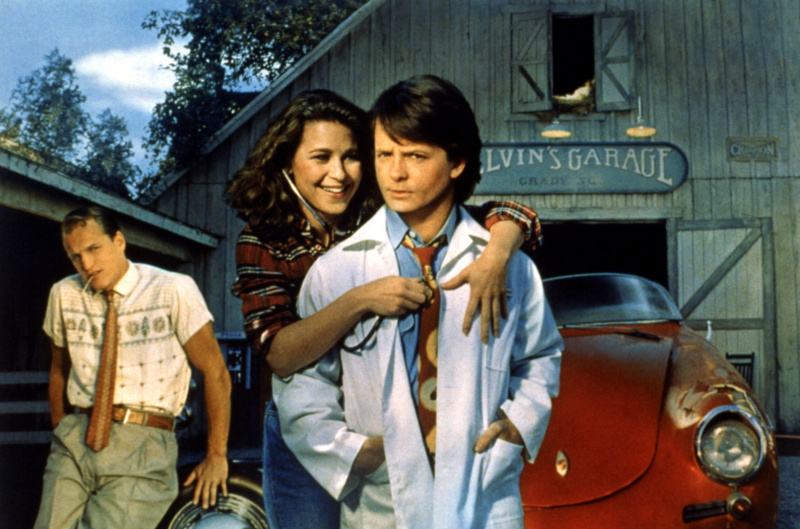  DOC HOLLYWOOD, Woody Harrelson, Julie Warner, Michael J. Fox, 1991