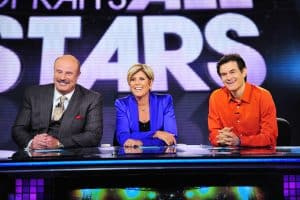   ПИТАЙТЕ ОПРА'S ALL-STARS (aka ASK OPRAH'S ALLSTARS), from left: Dr. Phil McGraw, Suze Orman, Dr. Mehmet Oz