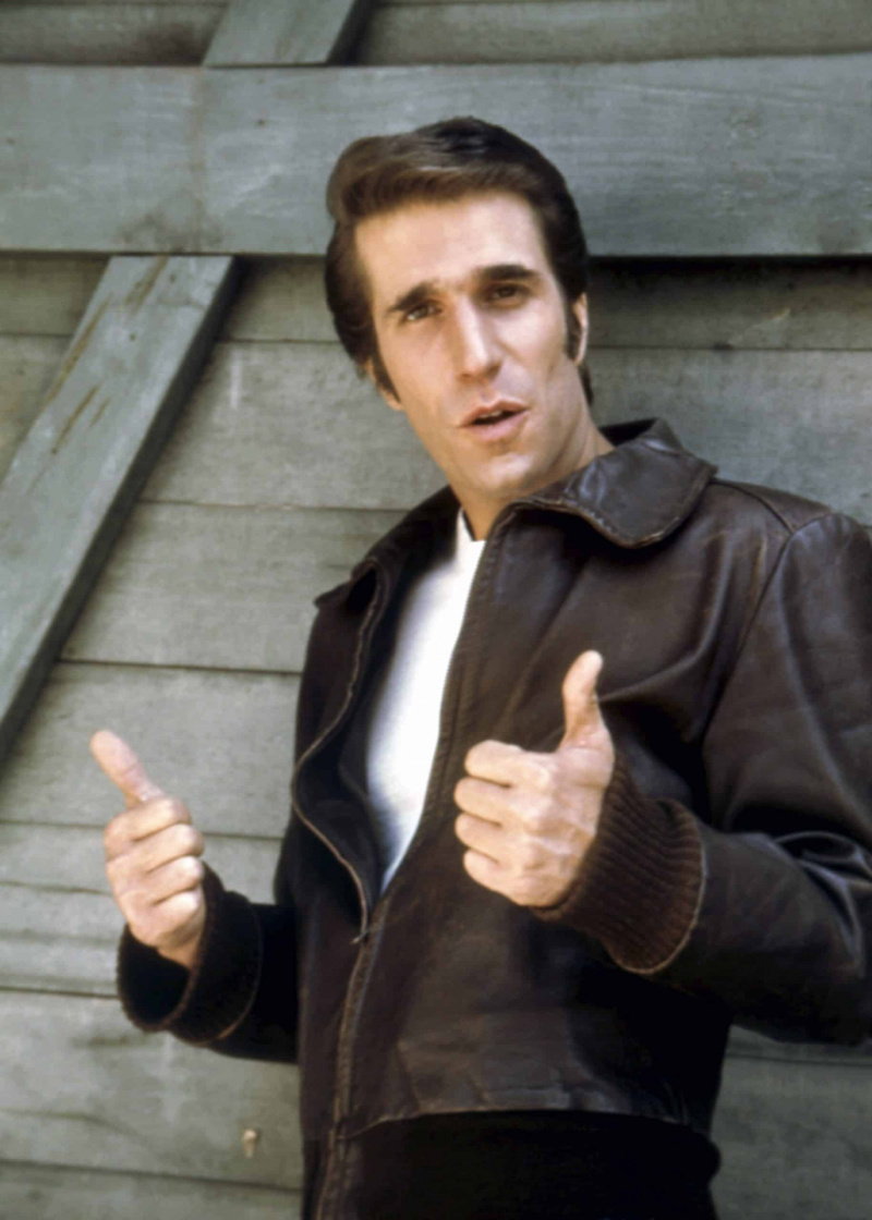 HAPPY DAYS, Henry Winkler, 1974-84