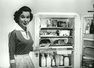 In passato, un frigorifero aveva molto di più per molto meno, mostrato in questo'50s commercial