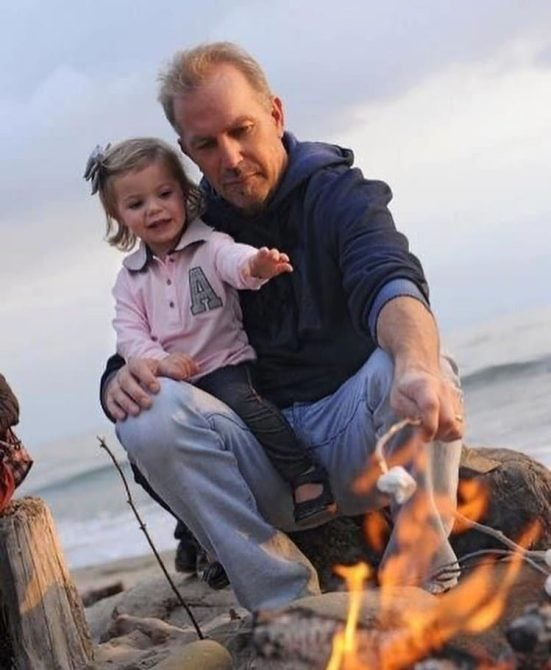 Kevin Costner i la seva filla, Grace