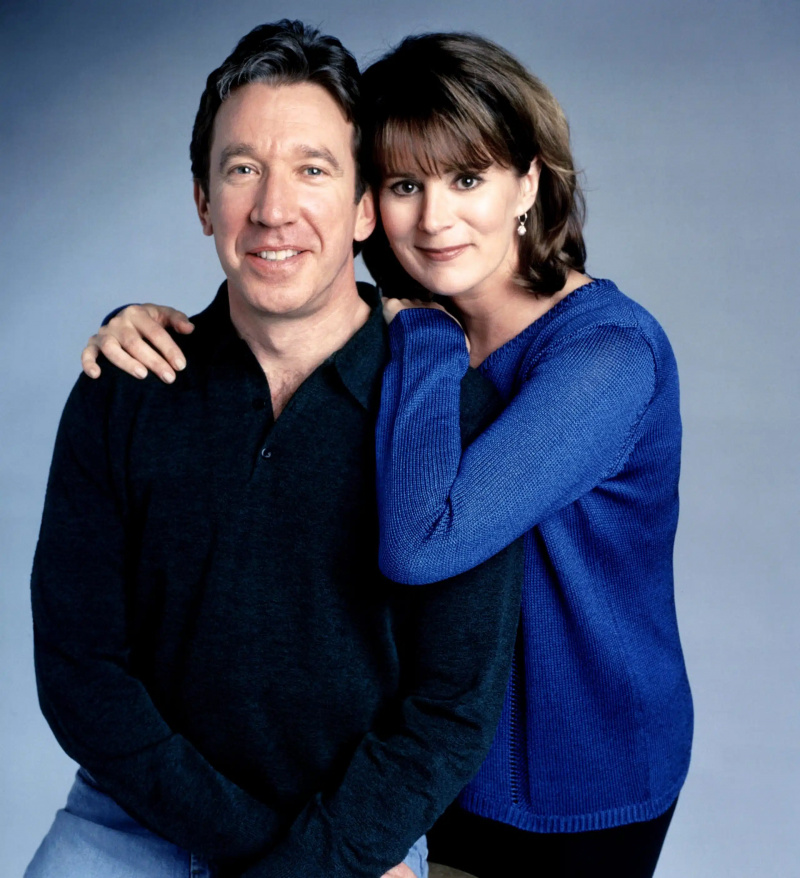  HJEMMEFORBEDRING, fra venstre, Tim Allen, Patricia Richardson, 1991-99