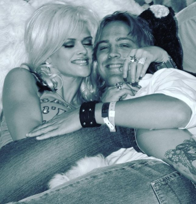  Larry Birkhead y Anna Nicole Smith