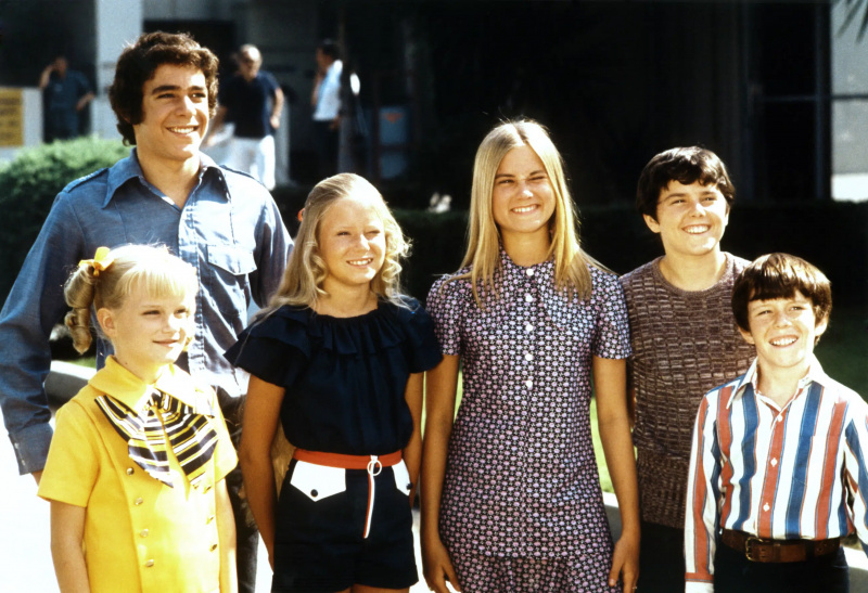  THE BRADY BUNCH, Barry Williams, Susan Olsen, Eve Plumb, Maureen McCormick, Christopher Knight, Mike Lookinland, 1969-74