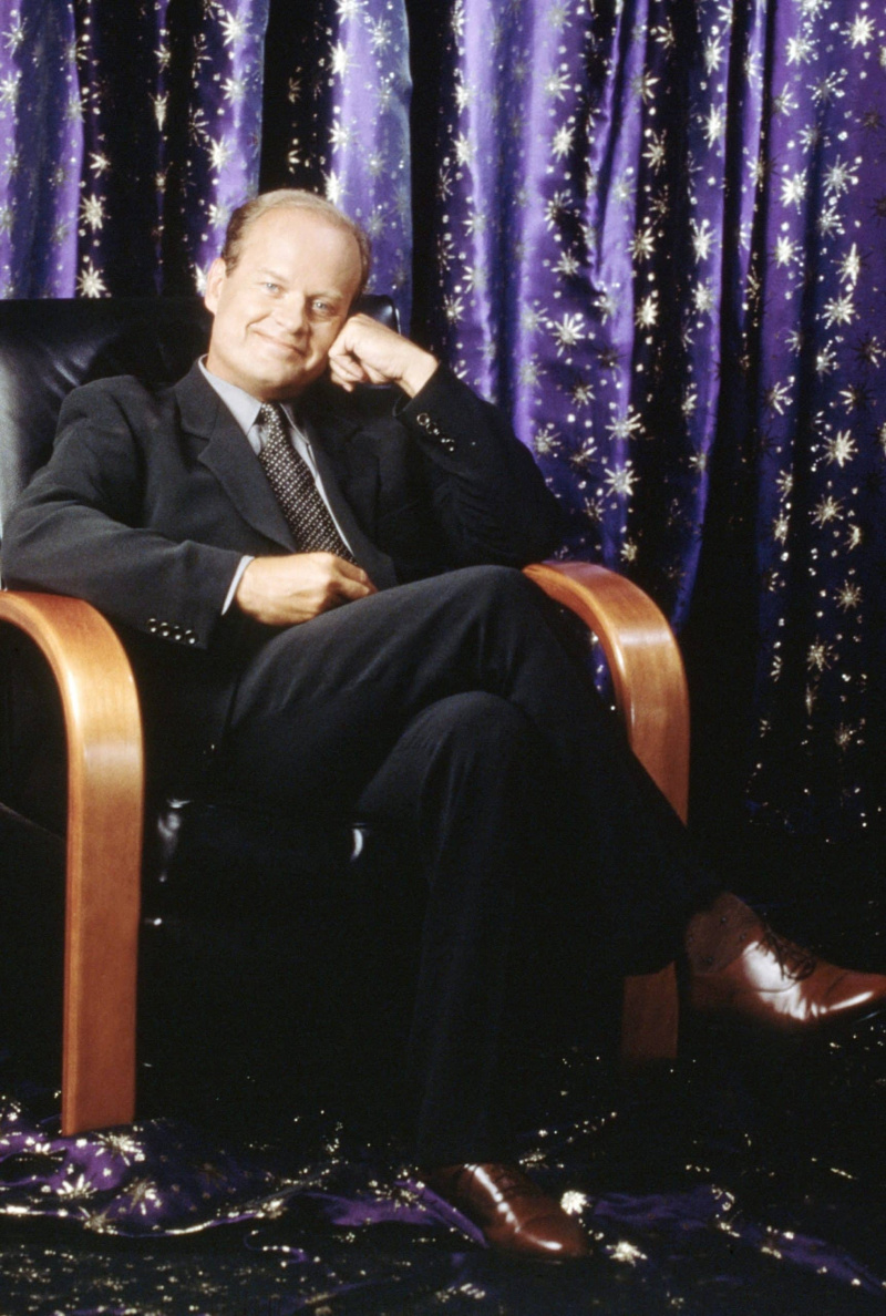  FRASIER, van links: Kelsey Grammer, (Seizoen 9), 1993-2004